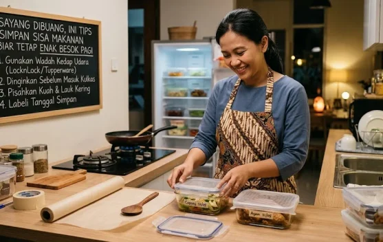 Sayang Dibuang, Ini Tips Simpan Sisa Makanan Biar Tetap Enak Besok Pagi
