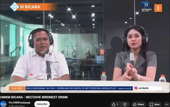 Kantongi Sertifikat Halal, Minuman Sarang Walet “Nectavie” Siap Bersaing di Pasaran