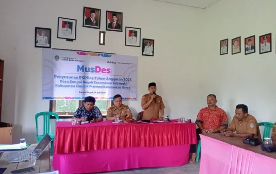MusDes Pembentukan Tim Penyusun RKPDes 2027 Desa Sungai Segak