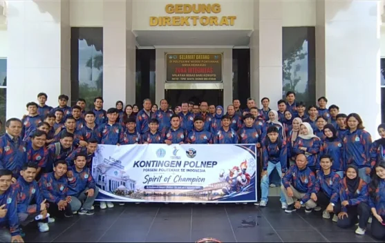 Puluhan Mahasiswa Polnep Siap Berlaga di Porseni XV Politeknik se-Indonesia