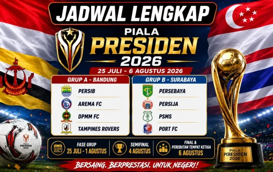 Piala Presiden 2026 Bergulir Sabtu Ini