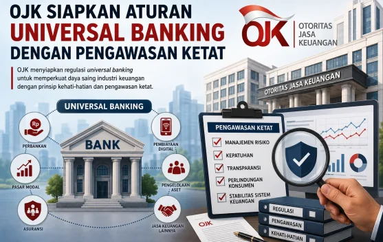 OJK Siapkan Aturan Universal Banking dengan Pengawasan Ketat