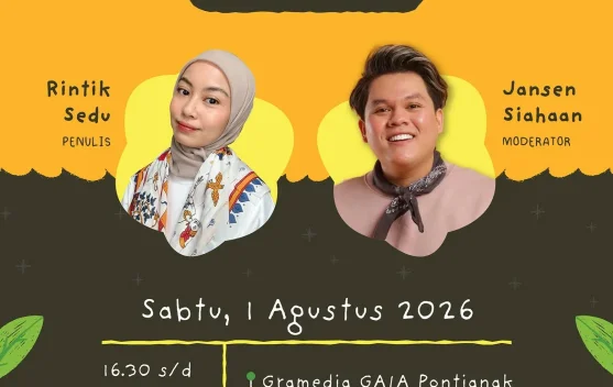 Rintik Sedu Hadir di Pontianak, Bahas Buku "Musim yang Tak Sempat Kita Miliki"