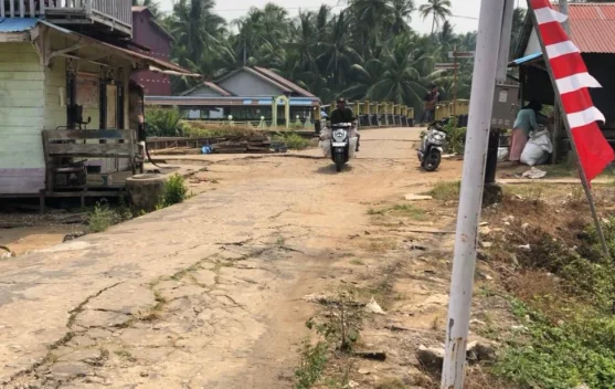 Belasan Tahun Desa Medan Mas Belum Miliki Gedung Sekolah
