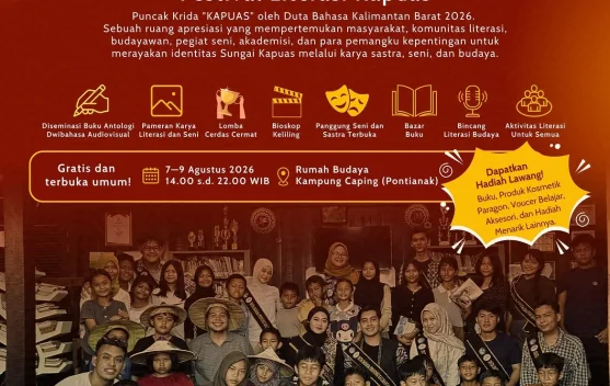 Duta Bahasa Kalbar Ajak Masyarakat Meriahkan Festival Literasi "Riak Bertutur"