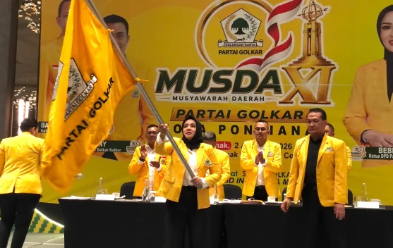 Bebby Nailufa kembali Pimpin Golkar Pontianak