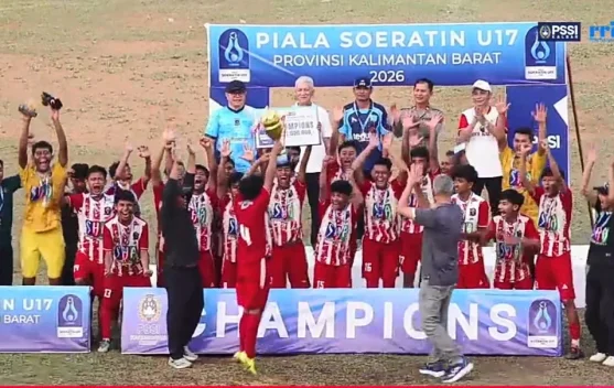 Hasil final Piala Soeratin U-17 Kalbar, Kubu Raya United Keluar Sebagai juara