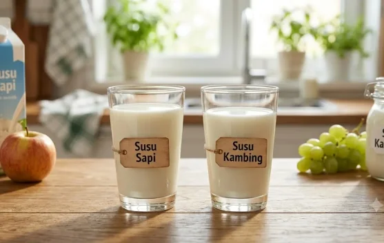 Beda Susu Sapi dan Susu Kambing, Mana yang Lebih Cocok untuk Anda?