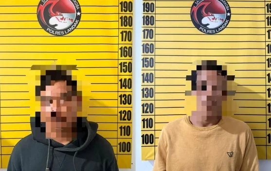 Satresnarkoba Polres Landak Tangkap Dua Pria Kedapatan Bawa Sabu