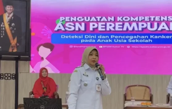BPSDM Kalbar Perkuat Kompetensi ASN Perempuan untuk Cegah Kanker sejak Dini