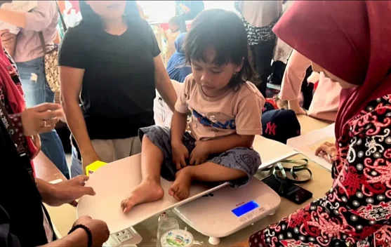 Kasus Stunting di Parit Mayor Turun 45 Kasus hingga Juli