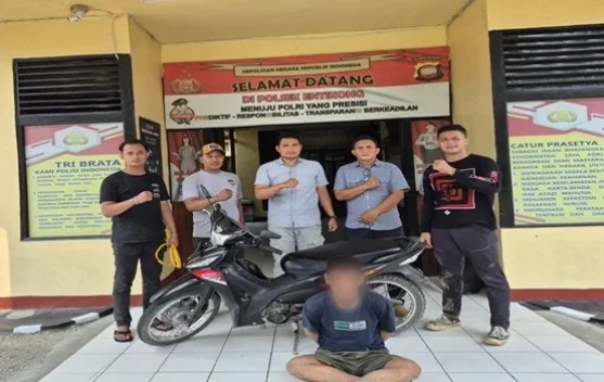 Pelaku Curanmor di Sekadau Dibekuk di Kawasan Perbatasan Indonesia-Malaysia