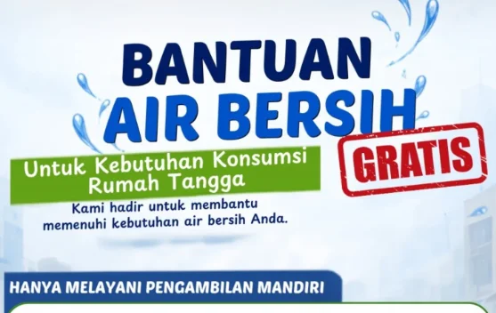 Pemkot Siapkan Air Bersih Gratis untuk Warga