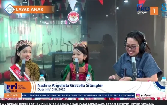 Duta HIV Cilik Ajak Anak Berani Peduli dan Berbagi sejak Dini