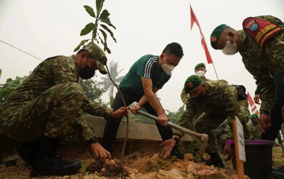 TNI dan Pemkot Pontianak Dorong Kepedulian Lingkungan