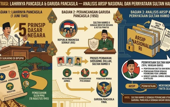 Lahirnya Pancasila & Garuda Pancasila