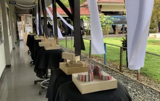Mahasiswa Arsitektur Untan Gelar Pameran Karya