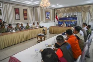 Dankodaeral XII Sambut Kunjungan Presiden RI Tinjau Karhutla di Kalbar