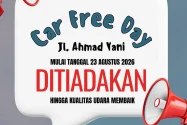 Kualitas Udara Memburuk, Aktivitas Car Free Day Ditutup Mulai 23 Agustus 2026