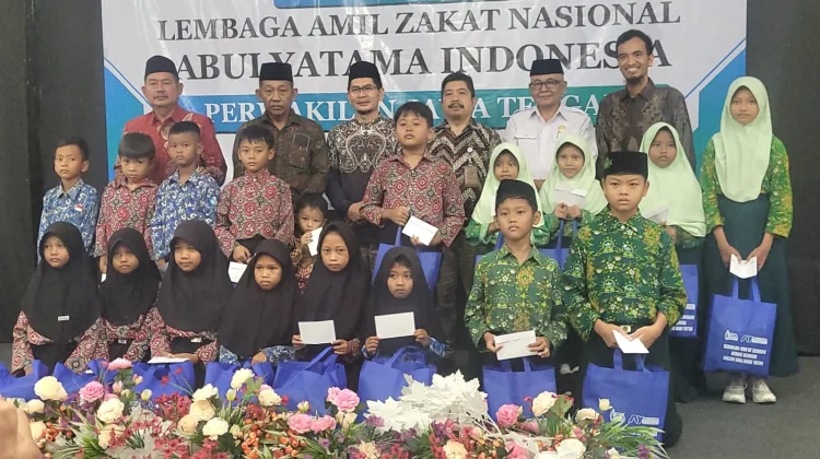 Jelang Ramadan, Puluhan Anak Yatim di Banyumas Terima Santunan