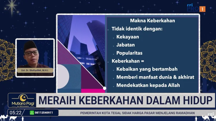 Meraih Keberkahan dalam Hidup