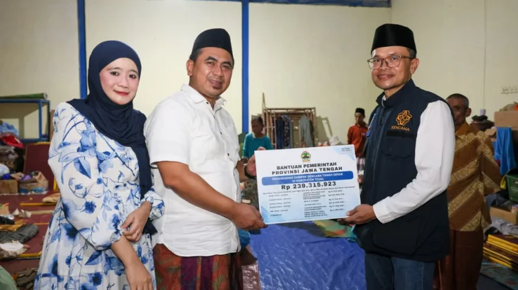 Pemprov Jateng Kucurkan Bantuan Rp239 Juta di Padasari