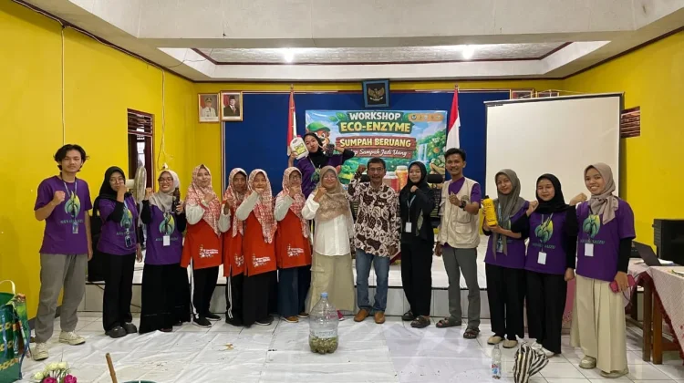 KKN UIN SAIZU Kelompok 2 Gelar Workshop Eco-Enzyme