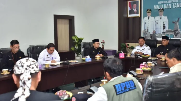 Pemkab Tegal Siapkan Program Mitigasi Bencana Melalui Rapat Koordinasi