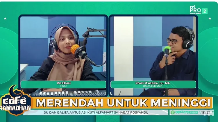Merendah untuk Meninggi, Caffe Ramadhan Pro 2 RRI Purwokerto