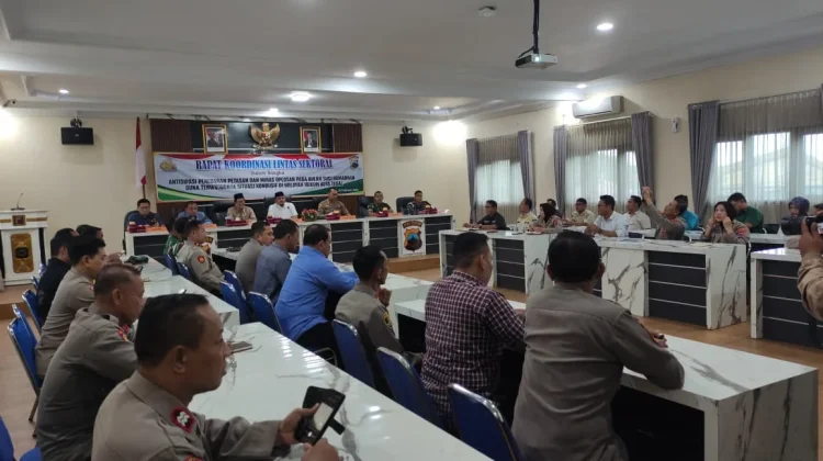 Rapat Koordinasi Lintas Sektoral Pemkot Tegal, Fokus Peredaran Miras dan Petasan