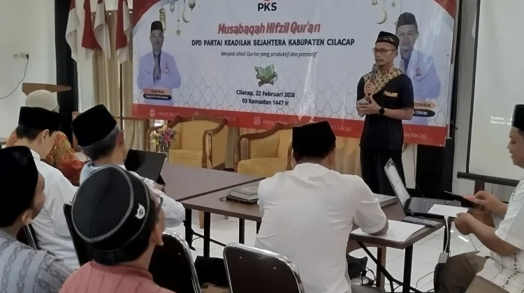Syiar Ramadan, DPD PKS Cilacap Gelar Musabaqah Hifdzil Qur’an