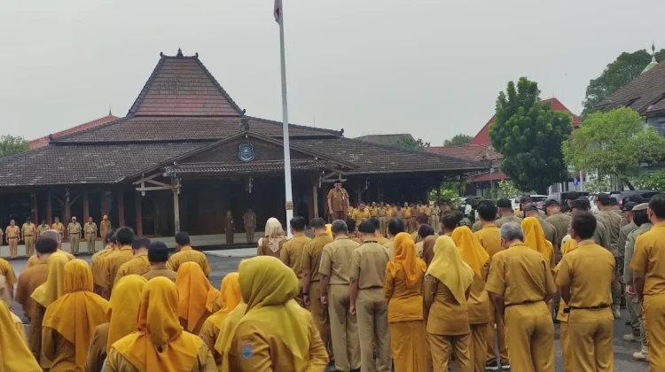 Apel Bersama, Walikota Tegal Tekankan Integritas ASN Selama Ramadan