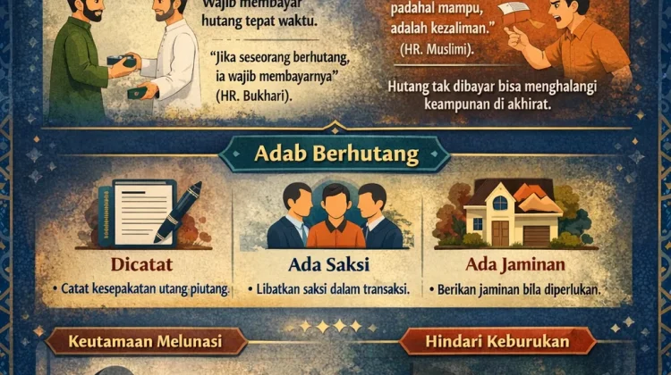 Ramadhan Nguatna Paseduluran, Ustad Mintaraga Ingatkan Etika Berutang