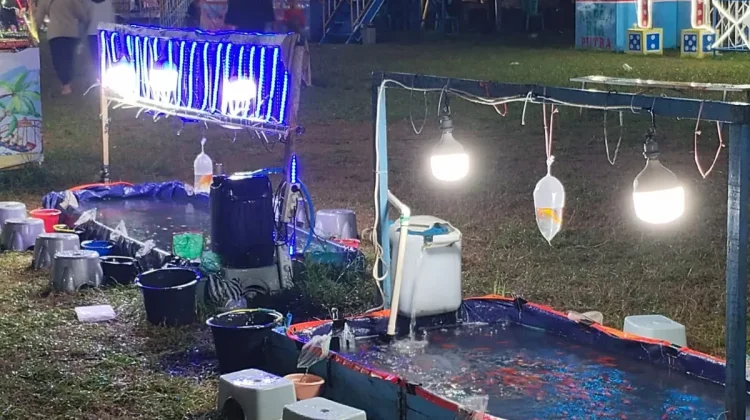 Hiburan, Pasar Malam Kurang Diminati Pengunjung