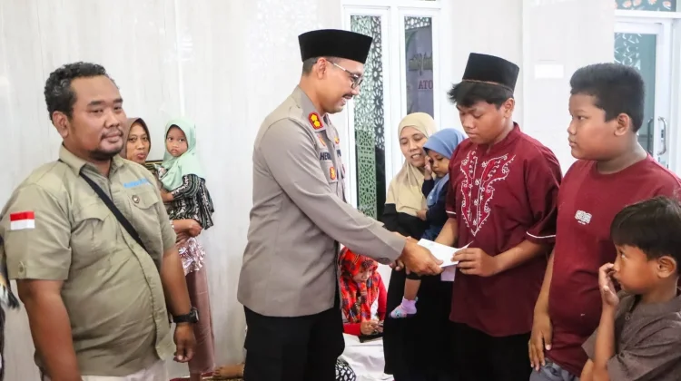 Polres Tegal Kota Menggelar Buka Puasa Bersama dan Santunan Anak Yatim