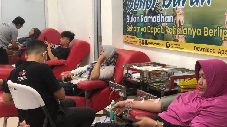 PMI Tegal Apresiasi Pendonor Selama Ramadan