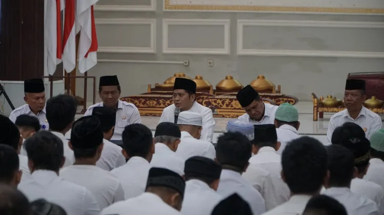 Hari Jadi ke-455 Banjarnegara, Gus Wakhid Silaturahmi ke Rutan Sambil Bagi Takjil