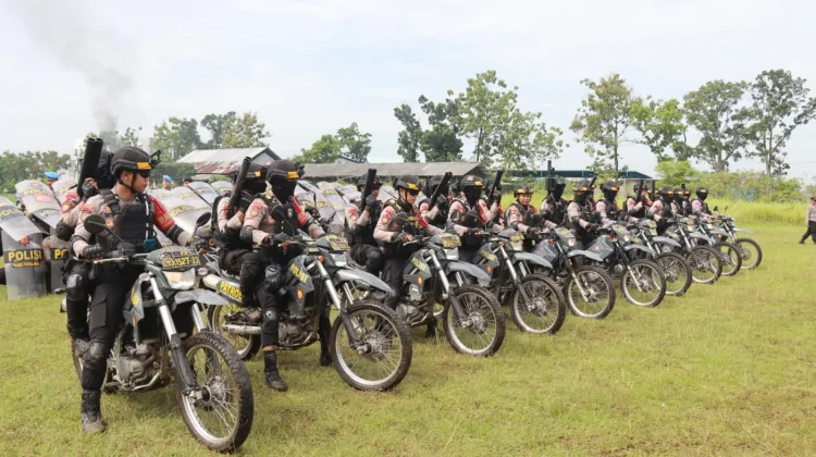 Latih Kesiapsiagaan Personel, Polres Purbalingga Gelar Pelatihan Dalmas