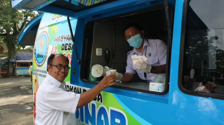 Jaga Integritas, Personel BNN Purbalingga Jalani Tes Urine