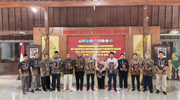 KPU Banyumas Jalin Kerja Sama dengan 7 Perguruan Tinggi