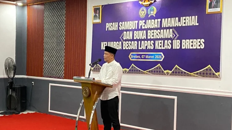 Lapas Brebes Gelar Pisah Sambut Kasubsi Perawatan dan Buka Puasa Bersama