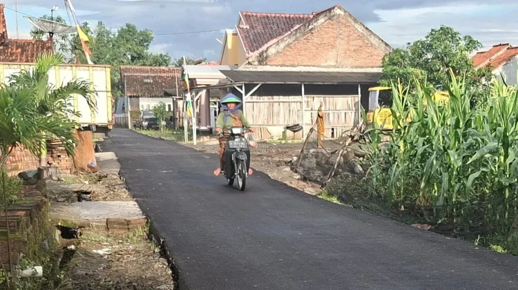 Rabat Beton TMMD Ubah Ekonomi Cikuya jelang Penutupan