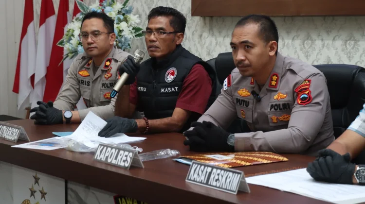 Polres Kebumen Sita 100 Gram Sabu