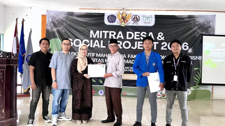 Program Mitra Desa dan Social Project 2026 BEM FEB UMP Resmi Ditutup