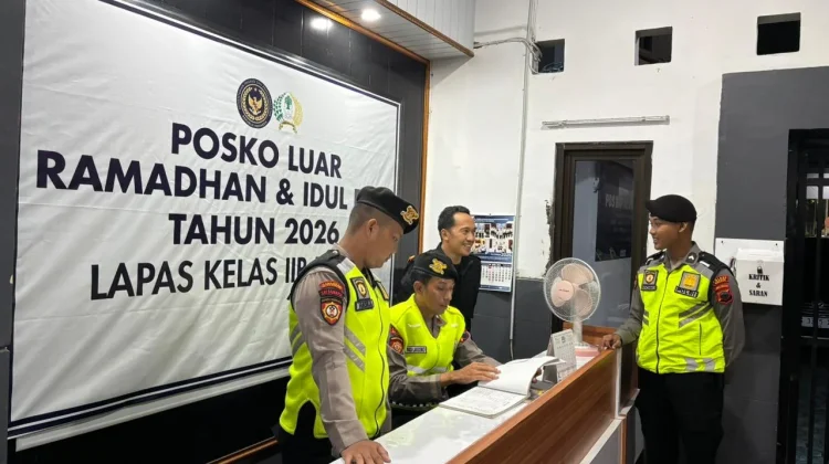 Lapas Brebes Terima Patroli Sambang Polres Brebes