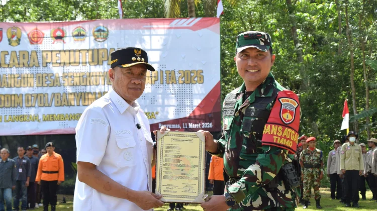 TMMD Patikraja Tuntas, Jalan Penghubung Sawangan Wetan–Karangendep Terbangun