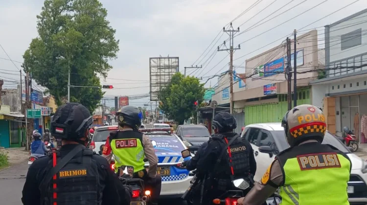 Patroli Gabungan Jaga Kondusivitas Ngabuburit di Purbalingga