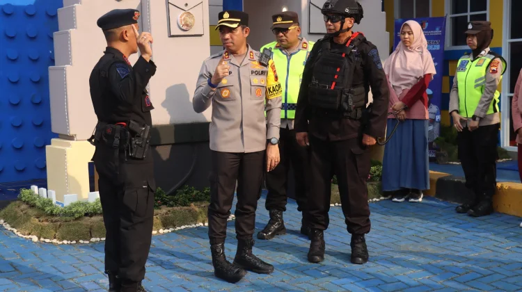 Kapolres Tegal Cek Pospam Operasi Ketupat Candi 2026