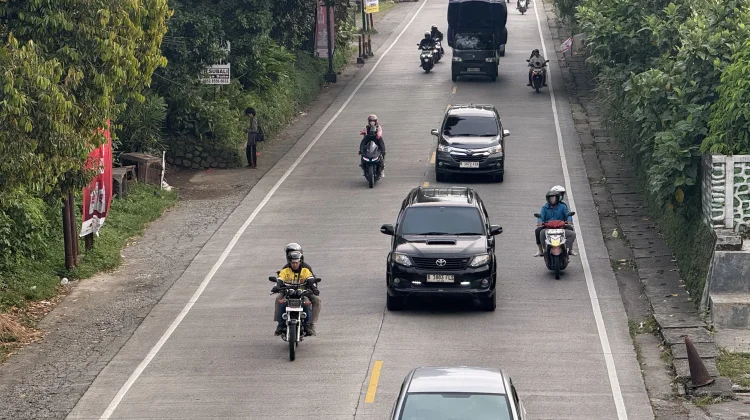 Puncak Mudik 85.258 unit Kendaraan Melintas di Ajibarang