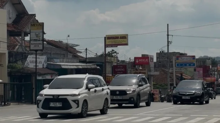 Arus Mudik H-1 Lebaran di Ajibarang Banyumas Terpantau Melandai